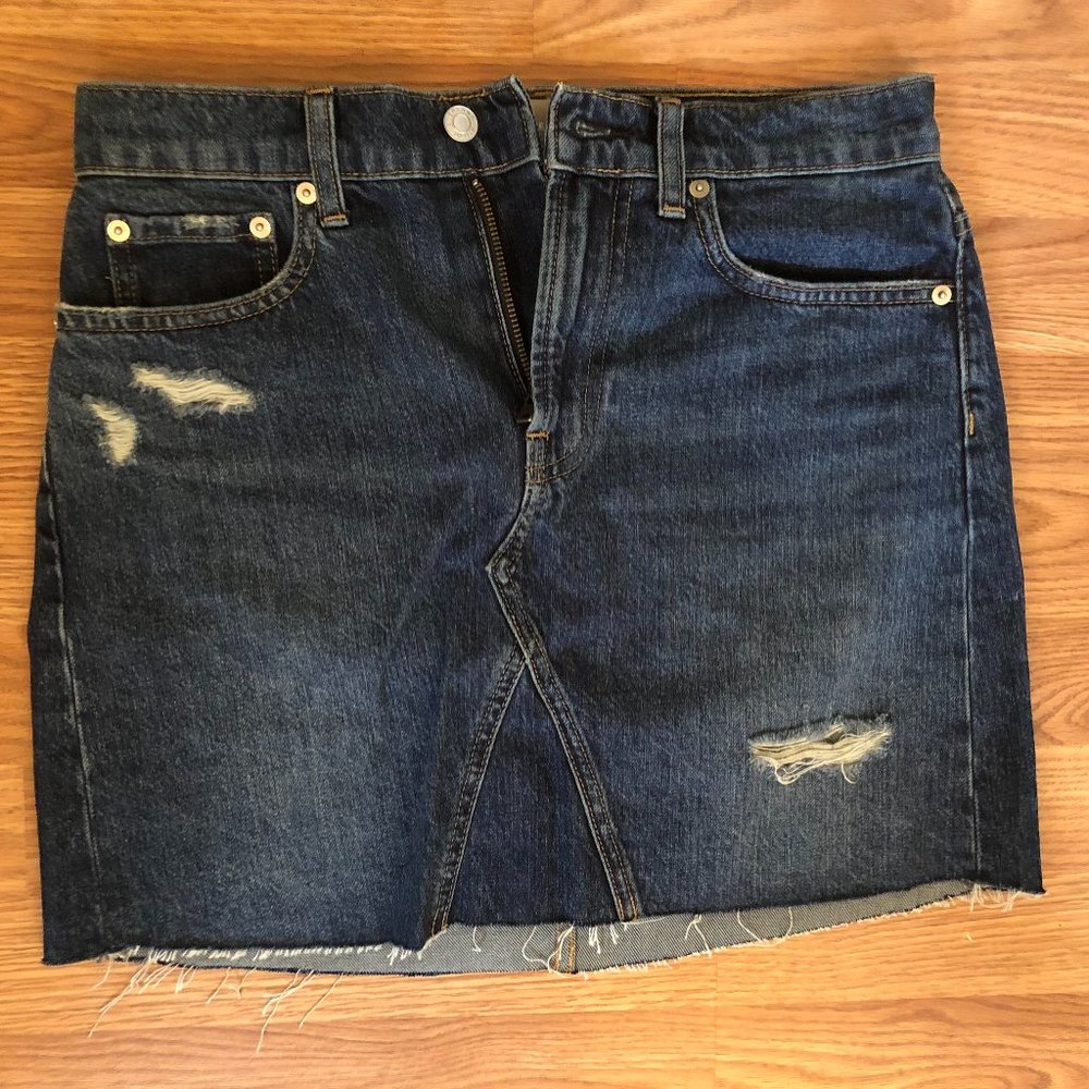 Everlane Denim Mini Skirt Size 27
